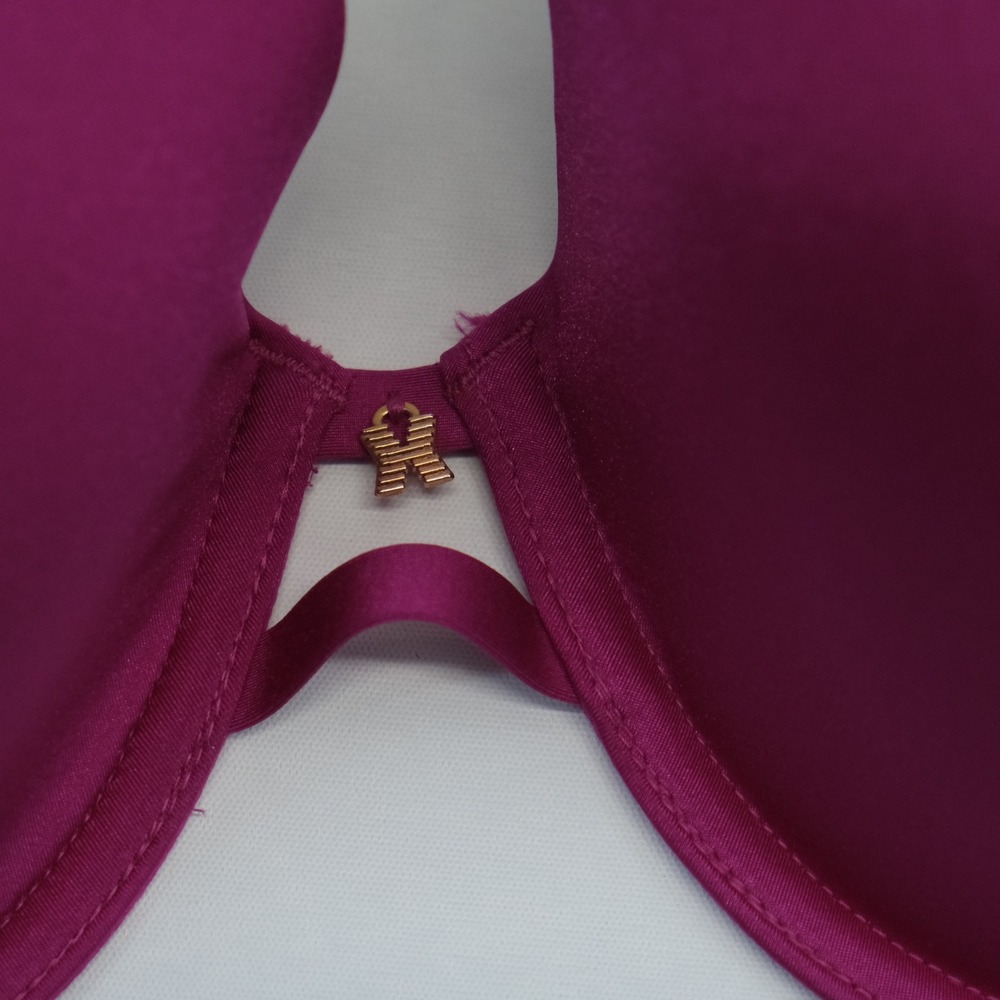 NWT Savage X Fenty Lingerie Set Women Magenta Bra Thong 36DDD M Intimates - Picture 9 of 9